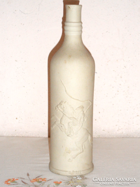 Ceramic empty wine bottle (1 liter)