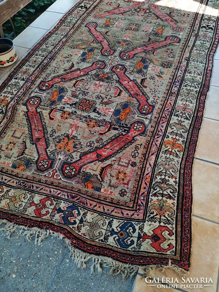 Antique Caucasian, beautiful hand knotted 150 x 320 cm