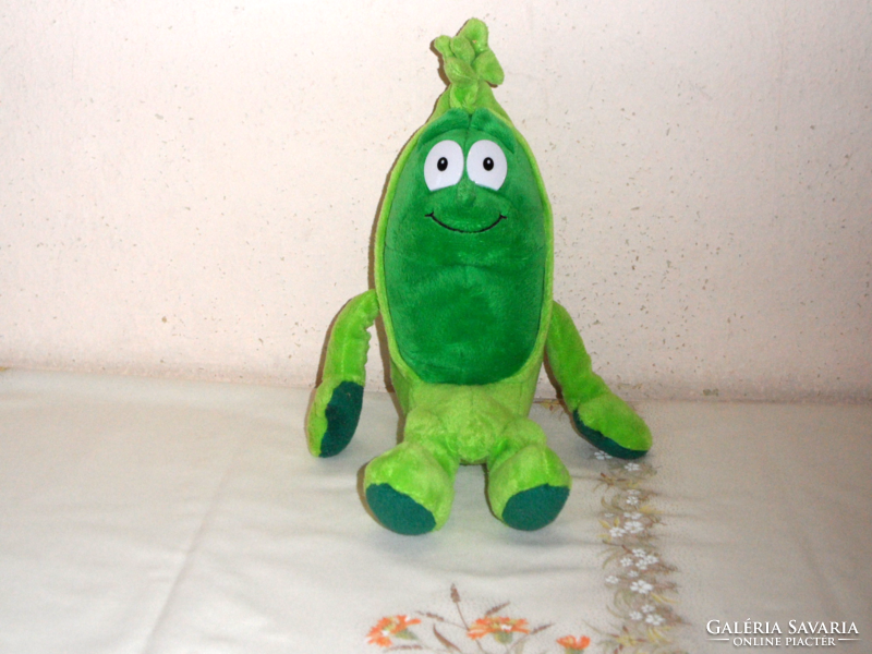 Plush figure, peas