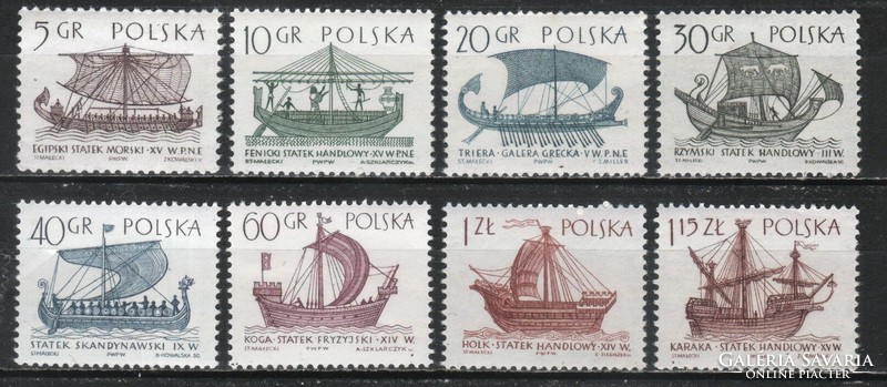 Postal clean Polish 0069 mi 1562-1569 €1.30