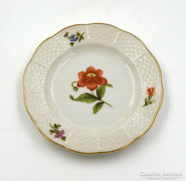 11 antique Herend porcelain cake plates, 1941