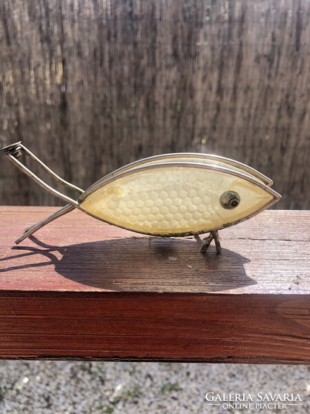Retro fish-shaped souvenir from Budapest