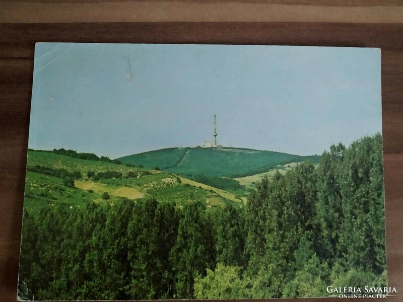 Tokaj, Kilátás a tv-toronyra, (112 m), használt, 1981