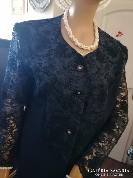 They are more beautiful than me plus size elegant casual also fine blazer lace 40 42 44 100 bust 67 length l