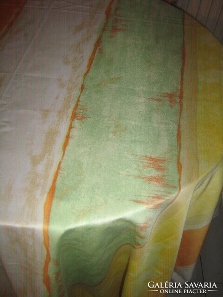 Huge tablecloth with beautiful colors is new
