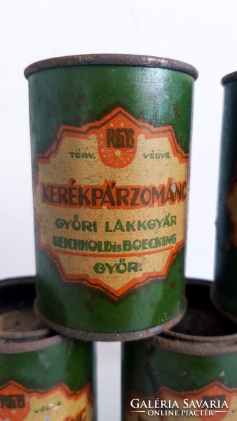 Reichhold and boecking lacquer factory in Győr 7 bicycle enamels in several colors
