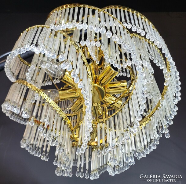 Crystal chandelier exclusive look