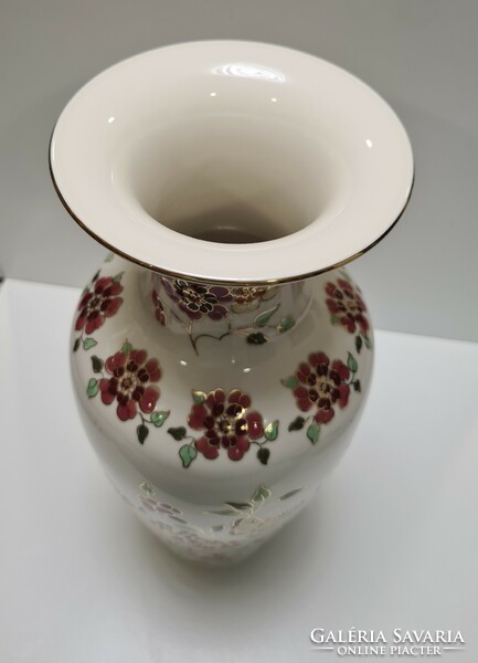 Zsolnay Pillangós  váza 35 cm #1951
