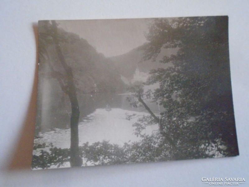 D202056   Régi fotó     -  A Nagyszálló a Hámori tóval 1929  Lillafüred