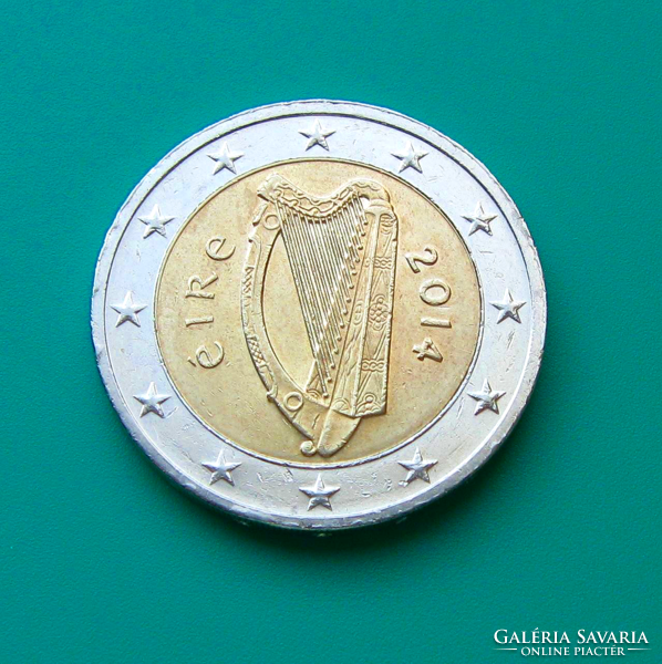 Ireland - 2 euro - 2 € - 2014 - Celtic harp
