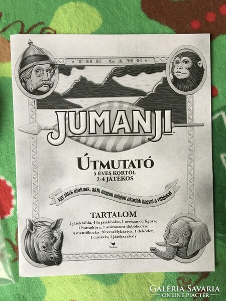 New jumanji wooden board game for sale