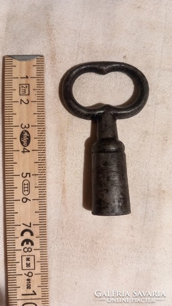 Old iron watch key