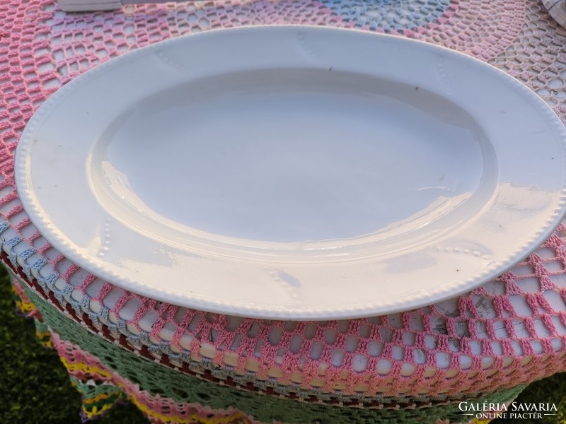 Porcelain, oval centerpiece offering, roast bowl for sale!