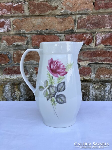 Alföldi peony - floral - rose porcelain jug - jug