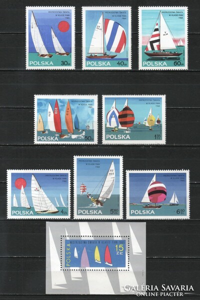 Postatiszta Lengyel 0137 Mi 1587-1594, blokk 36       7,50 Euró