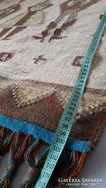 Retro handmade wool woven wall protector 75x140cm.