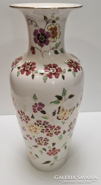 Zsolnay Pillangós  váza 35 cm #1951