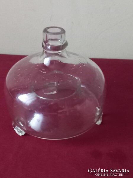 Antik szakított üveg légyfogó