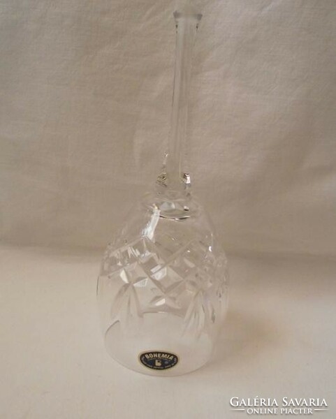 Bohemia crystal glass bell with bells