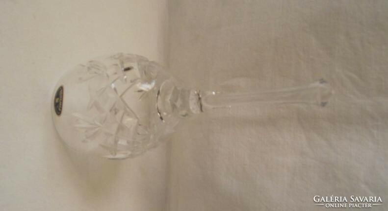 Bohemia kristály üveg csengő,csengettyű