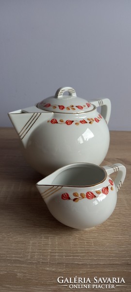 Zsolnay retro tea set