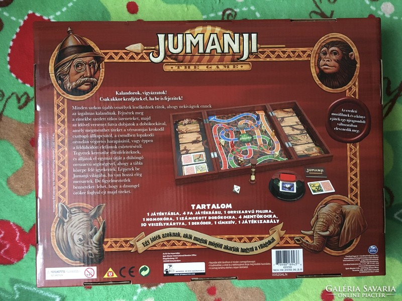 New jumanji wooden board game for sale