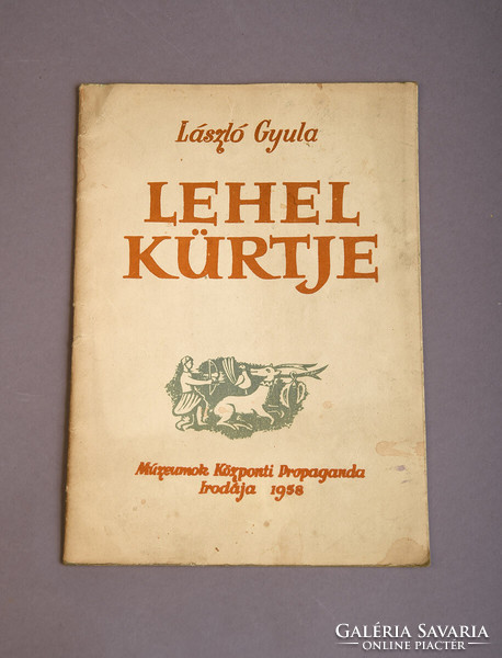 Gyula László: trumpet of breath, central propaganda office of museums, 1958