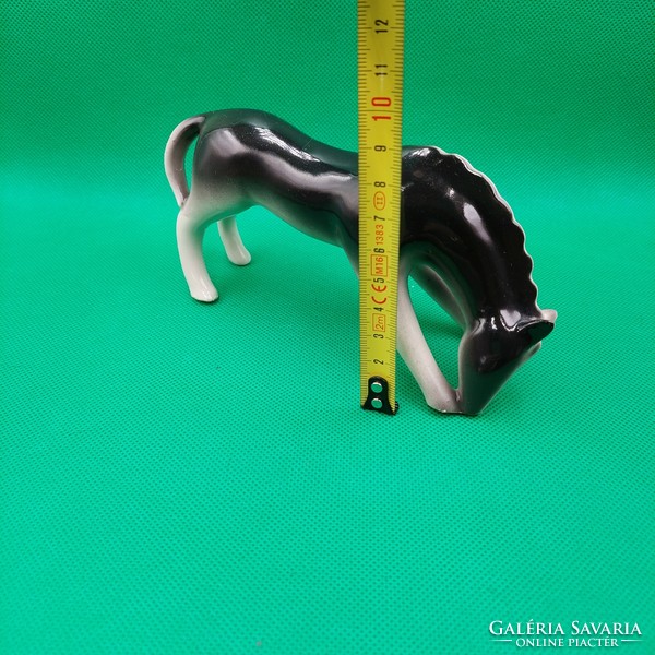 Modernist art deco porcelain horse figure