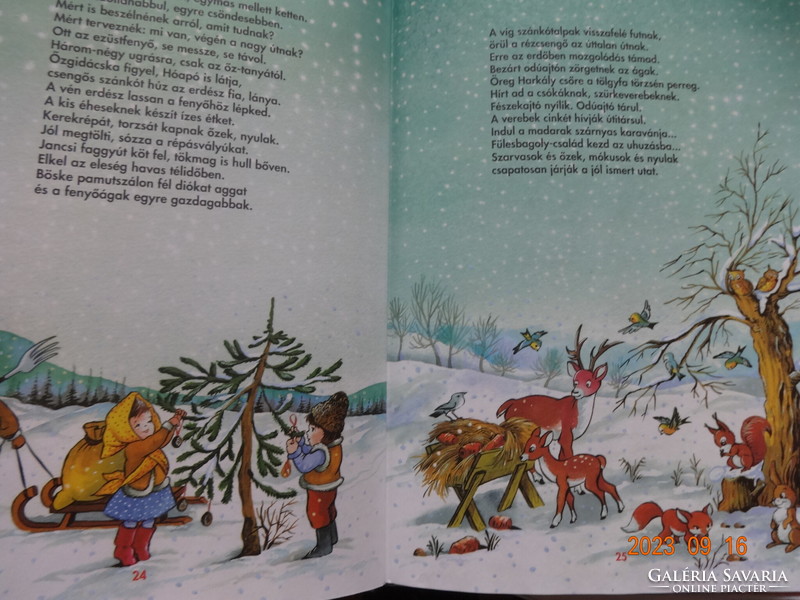 Magda Donászy: the lost deer - children's poems with drawings by Zsuzsa Radvány