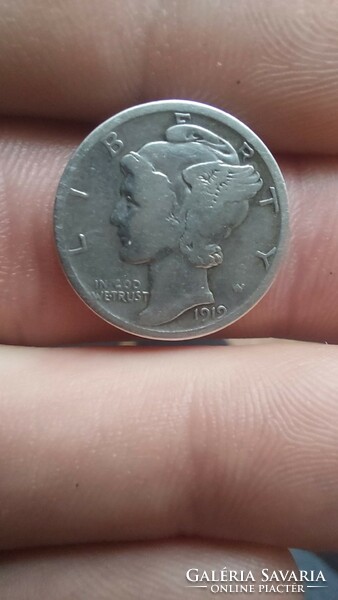 Rare 1919 silver dime!