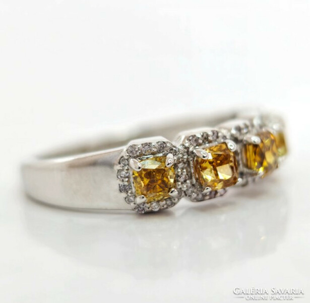 [Exclusive] 1.5 carat diamond ring /14 carat white gold/