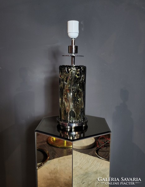 Marked Murano barovier & toso glass table lamp
