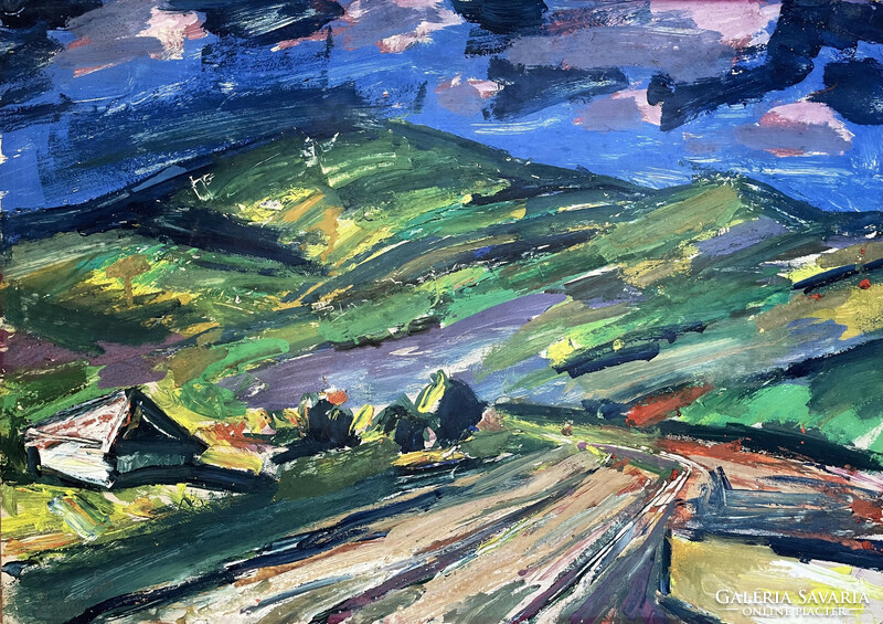 István Tóth Tóvár: landscape