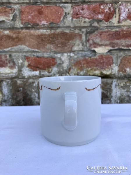Alföldi csipkebogyós porcelán bögre - csupor - pohár - csésze