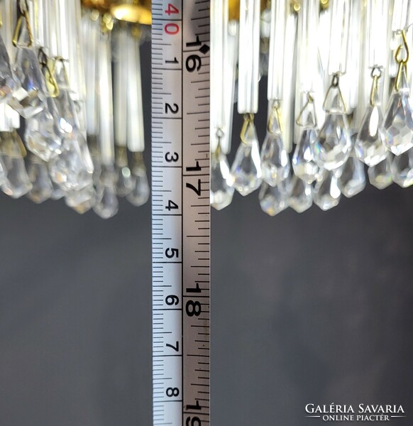 Crystal chandelier exclusive look