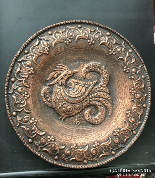 Copper wall plate