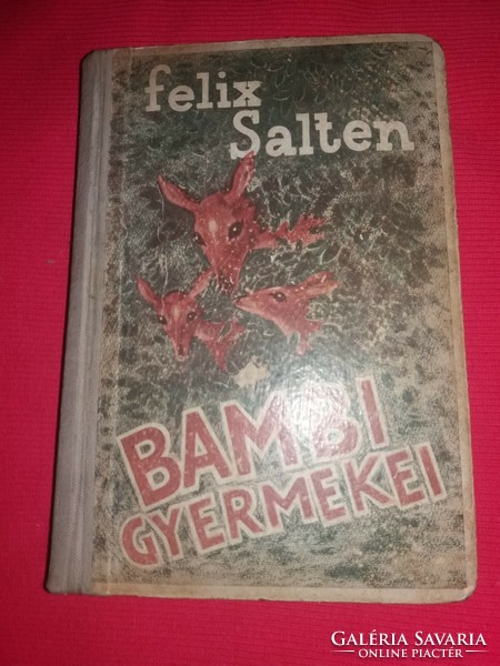 Antik felix salten: bambi's children's book according to the pictures pantheon edition