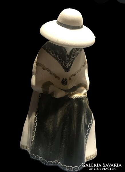 Female ceramic statue