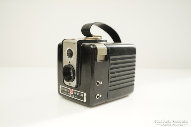 Retró Amerikai Kodak Brownie Hawkeye Fényképezőgép Boksz / Régi / 50-es évek