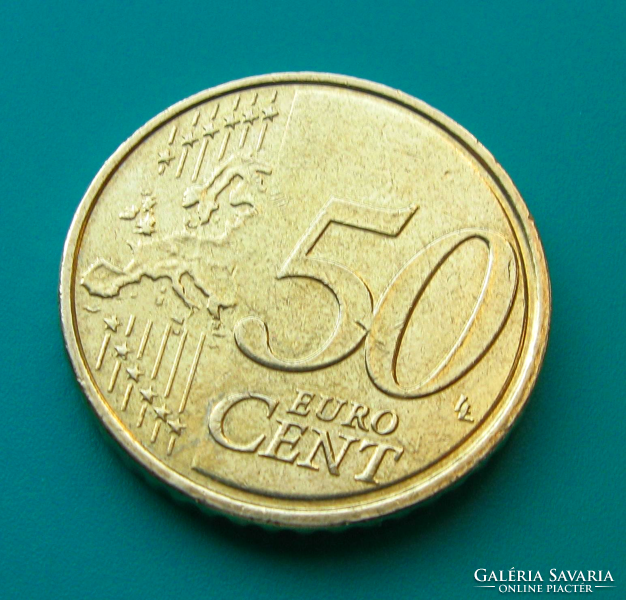 Németország - 50 Euro Cent - 2022 - "G" - Brandenburgi kapu - Ritka