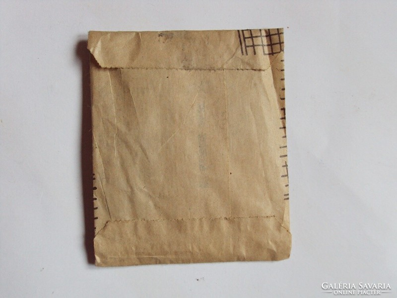 Retro régi kályhafényesítő kályha fényesítő papír zacskó csomagolás - Bóly és vidéke Szövetkezet