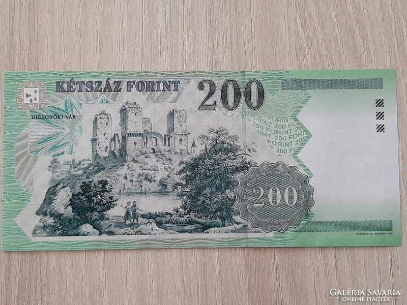 200 forint bankjegy FA sorozat 2004 UNC ropogós bankjegy