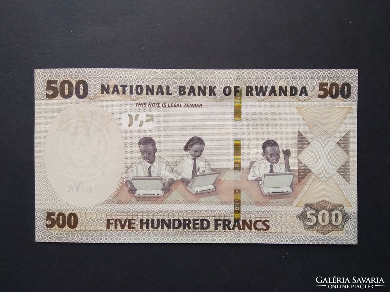 Rwanda 500 francs 2019 unc