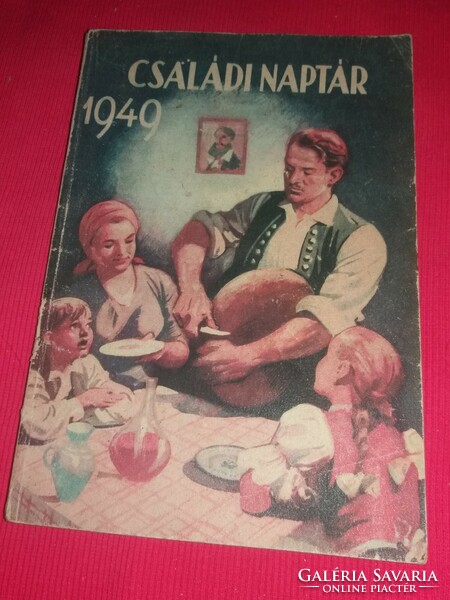 1940. Family calendar calendar yearbook according to the pictures