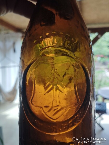Regi felvidéki sörösüveg, sörös palack. Nagybiccse.