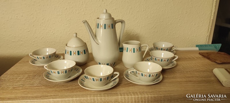 Retro Raven House Turkish porcelain tea set