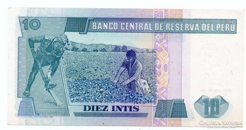 10     Intis   1987     Peru