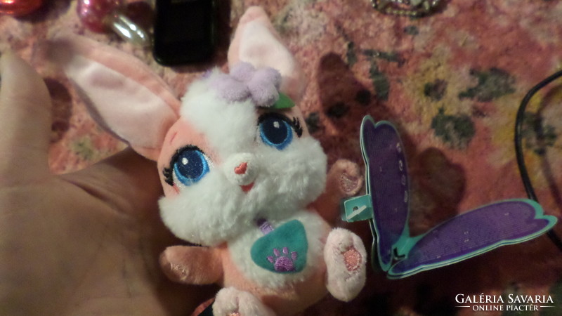 Including ears, 17 cm, plush bunny, in like new, unused condition.