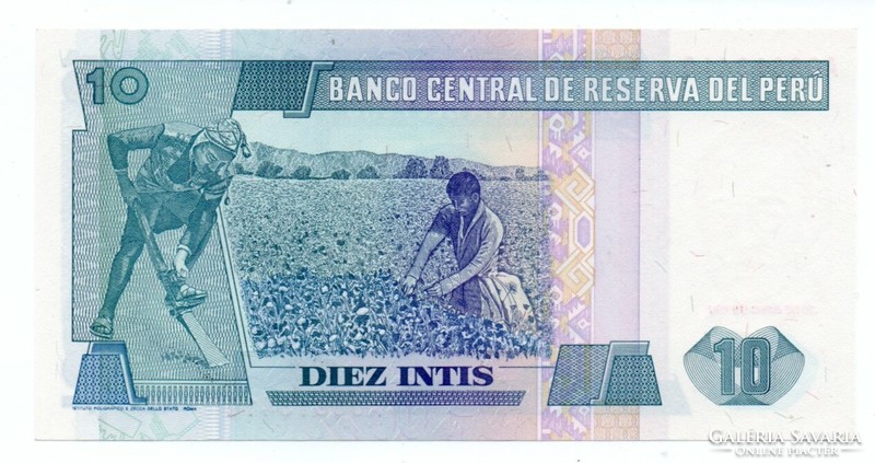 10     Intis   1987     Peru
