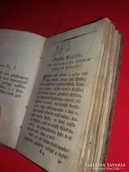1822.Antique Czech-Slovak language Christian prayer book, rare according to the pictures